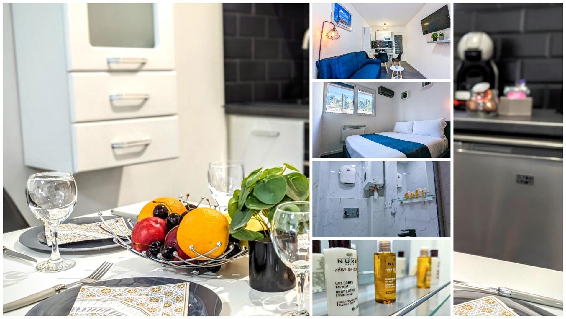 ניס 1 Min To The Beach Apartment - Kitchen - Tramway - Air Conditioner - Wifi - Promenade Des Anglais מראה חיצוני תמונה